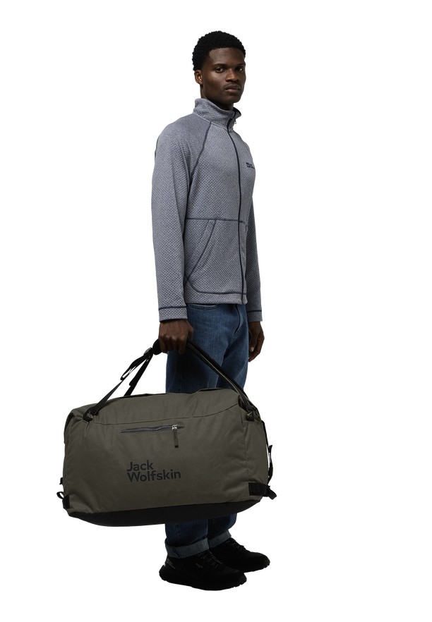 Olive Women Jack Wolfskin Traveltopia 65 Duffle Bags | 57931719