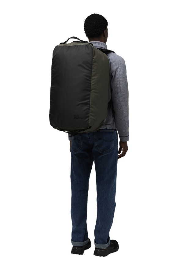 Olive Women Jack Wolfskin Traveltopia 65 Duffle Bags | 57931719