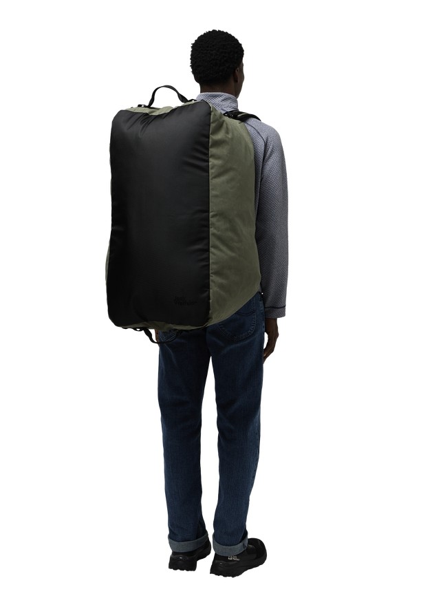 Olive Women Jack Wolfskin Traveltopia 85 Duffle Bags | 85359544