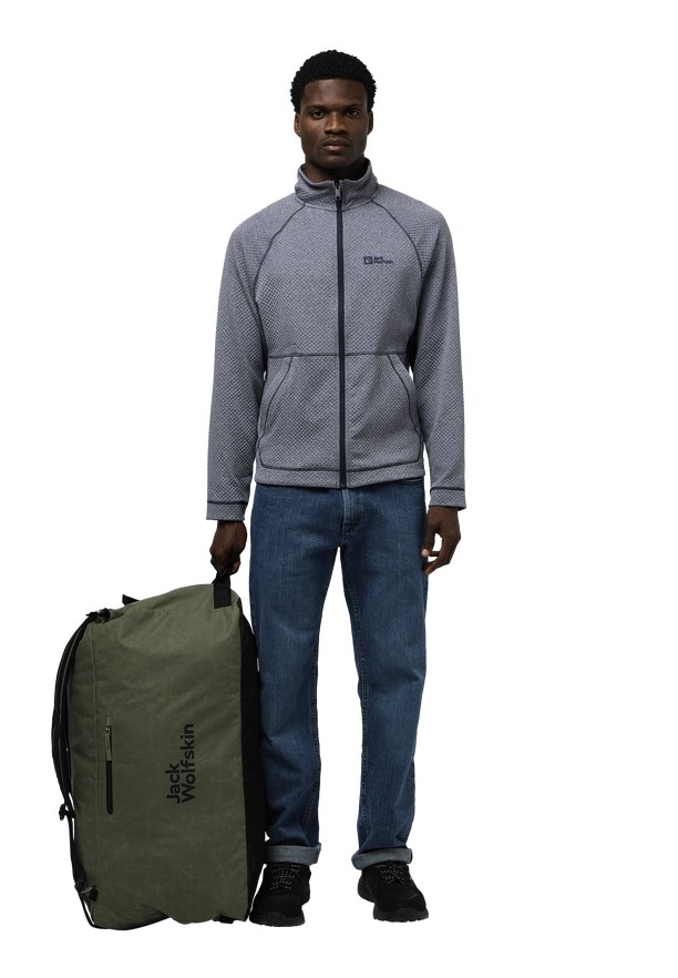 Olive Women Jack Wolfskin Traveltopia 85 Duffle Bags | 85359544