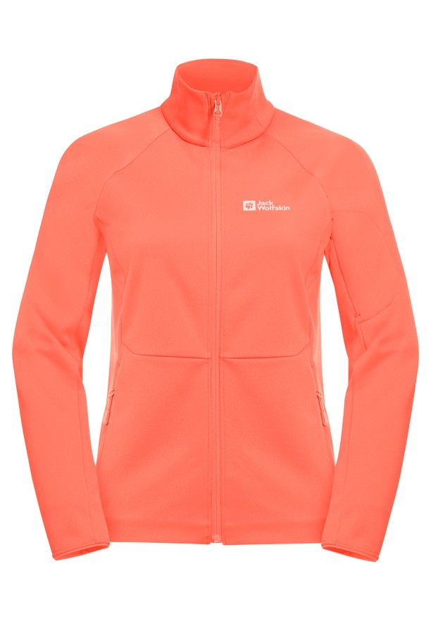 Orange Women Jack Wolfskin Alpgrat Fz Fleece Jackets | 35594982