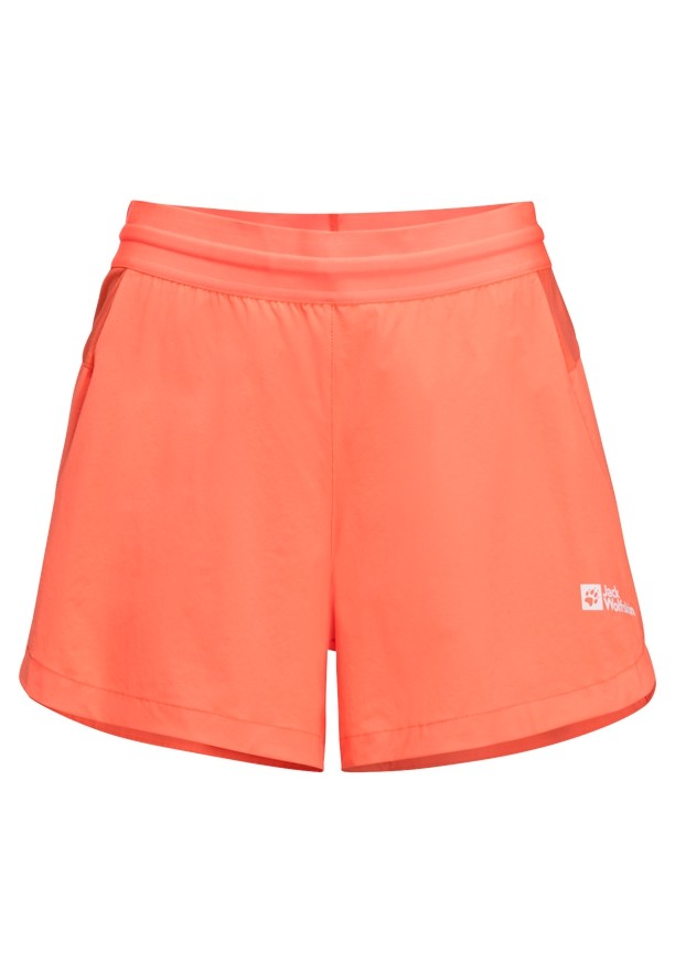 Orange Women Jack Wolfskin Prelight 2in1 Shorts | 87084824