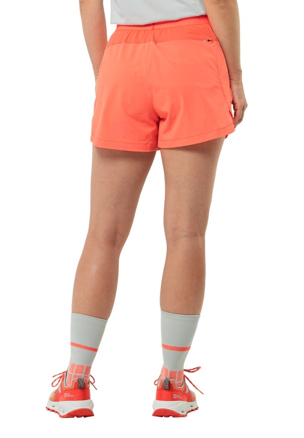 Orange Women Jack Wolfskin Prelight 2in1 Shorts | 87084824