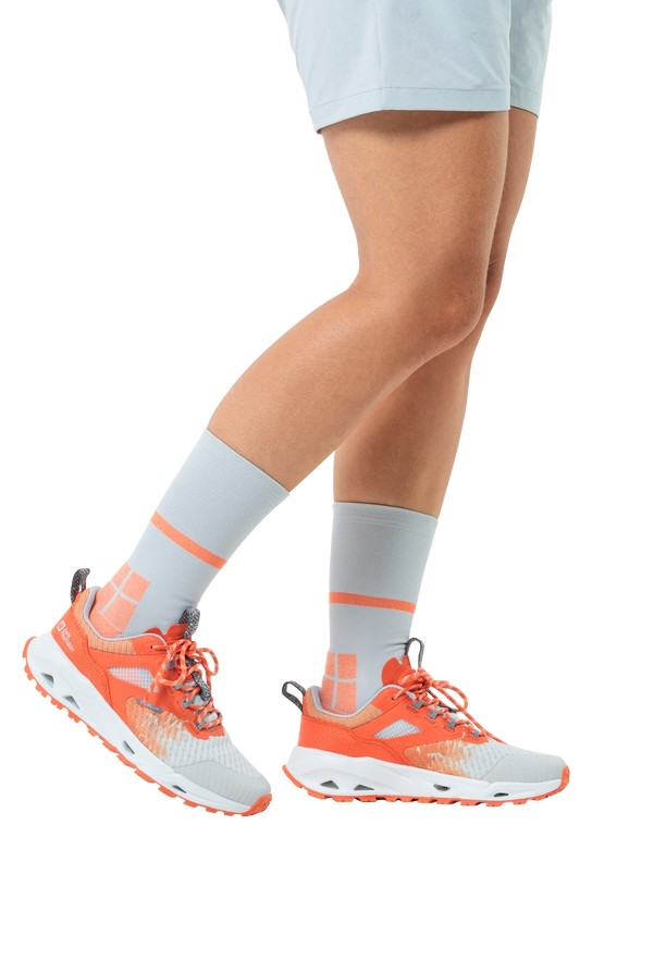 Orange Women Jack Wolfskin Prelight Pro Vent Low Hiking Shoes | 38008434