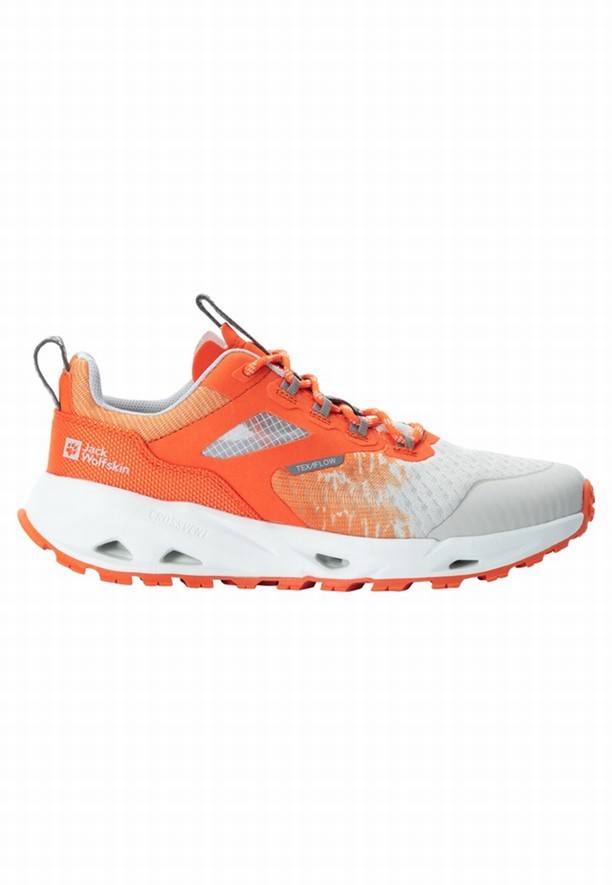 Orange Women Jack Wolfskin Prelight Pro Vent Low Hiking Shoes | 38008434