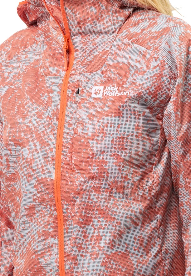 Orange Women Jack Wolfskin Prelight Wind Jackets | 79552950