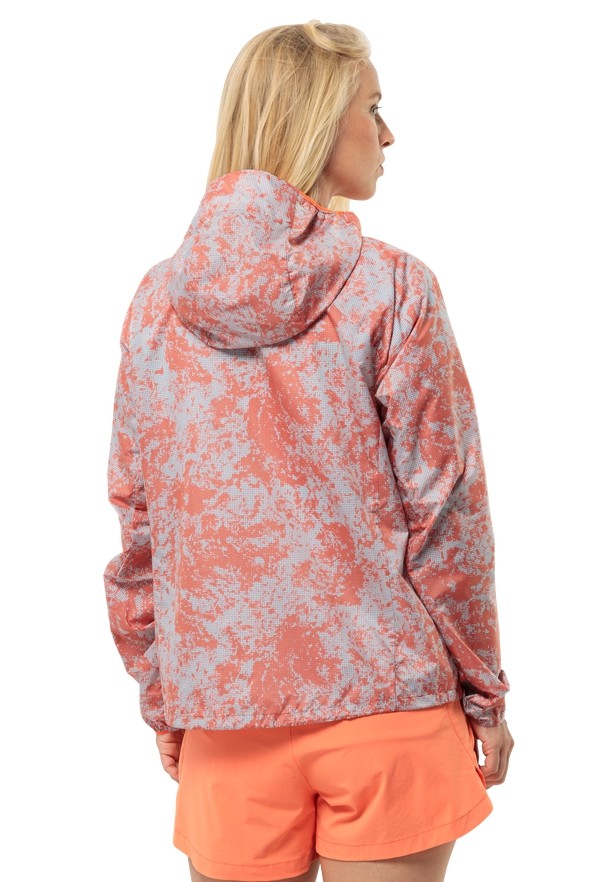 Orange Women Jack Wolfskin Prelight Wind Jackets | 79552950