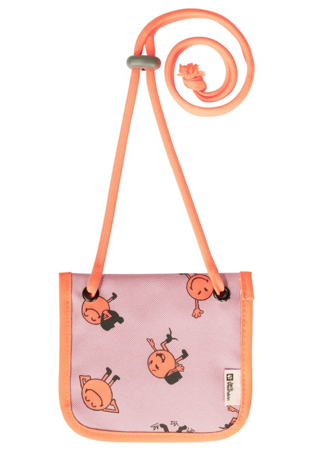 Pink Men Jack Wolfskin Smileyworld Pouch Shoulder Bags | 17759008