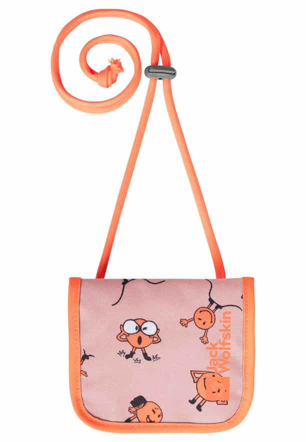 Pink Men Jack Wolfskin Smileyworld Pouch Shoulder Bags | 17759008