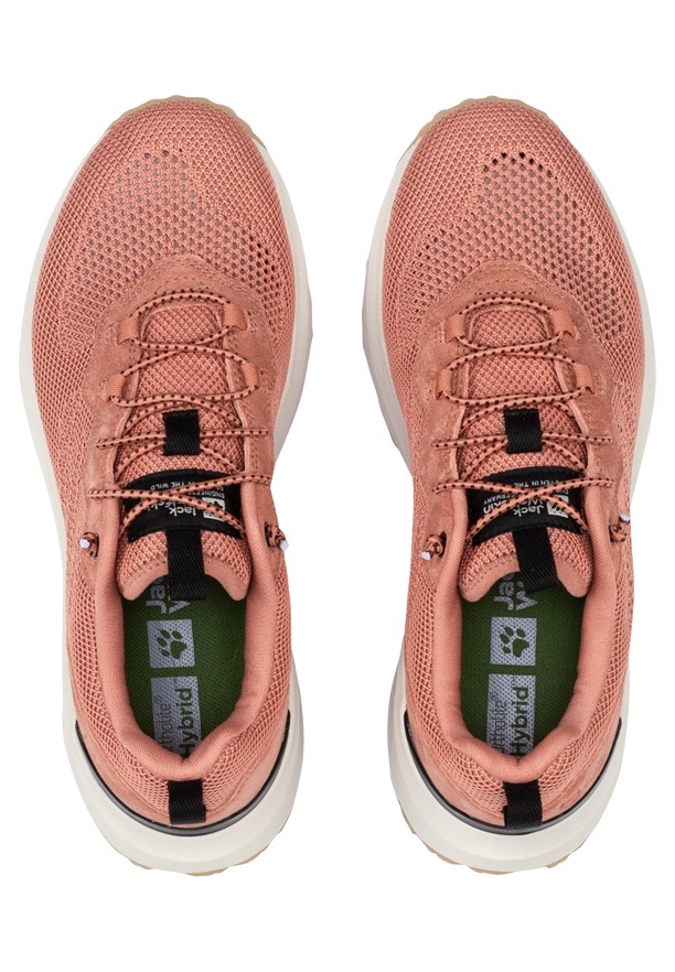 Pink Women Jack Wolfskin Dromoventure Knit Low Outdoor Shoes | 55602468