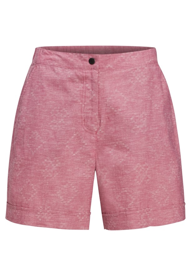 Pink Women Jack Wolfskin Karana Shorts | 77309861