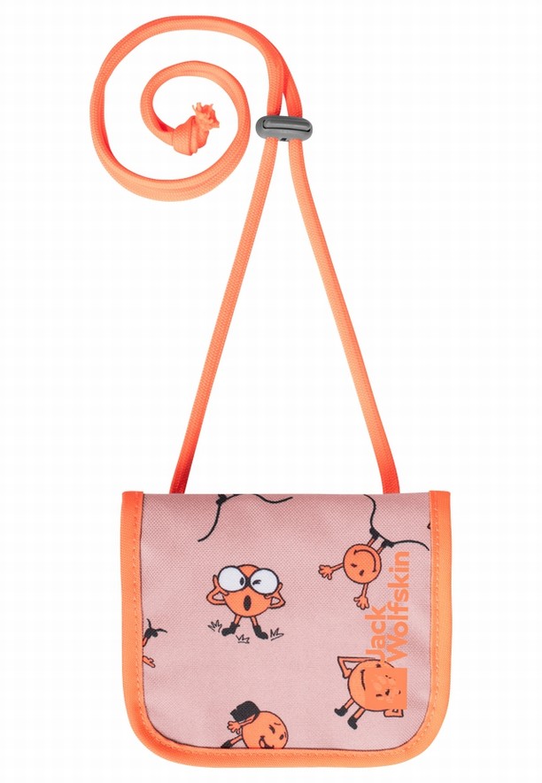 Pink Women Jack Wolfskin Smileyworld Pouches | 90095182