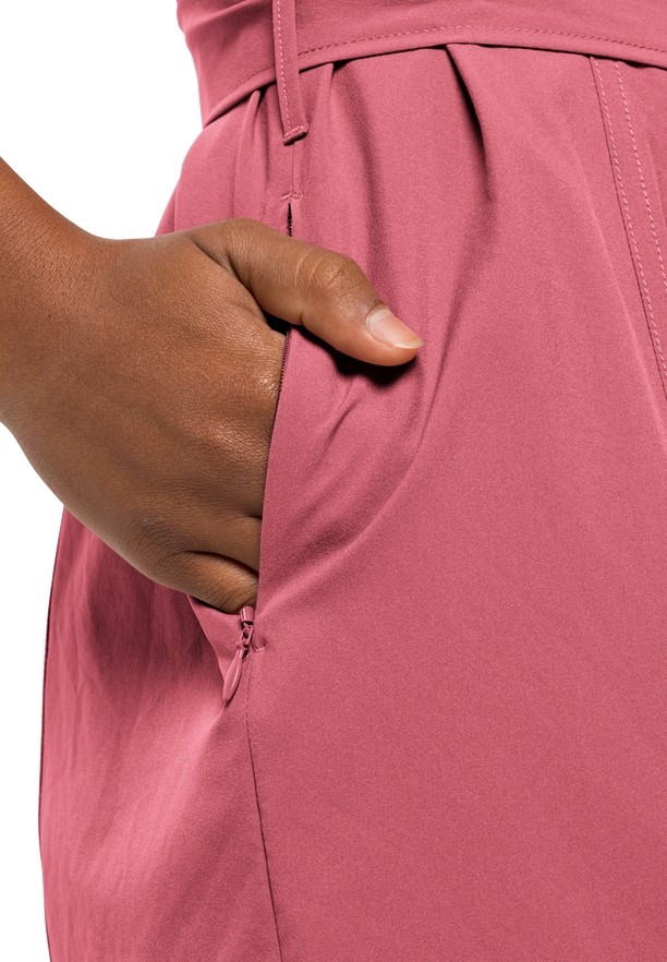 Pink Women Jack Wolfskin Sonora Dress | 28140531
