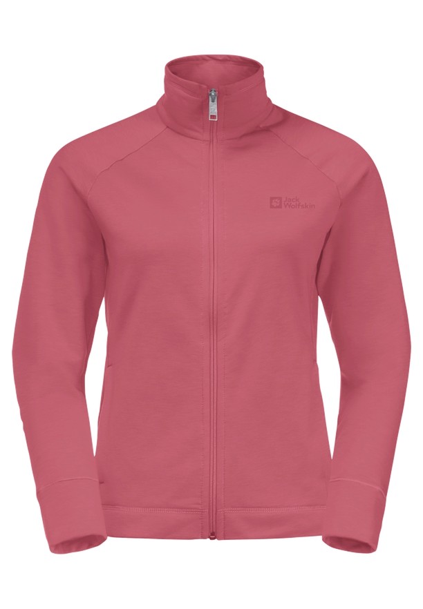 Pink Women Jack Wolfskin Waldsee Fleece Jackets | 16477254