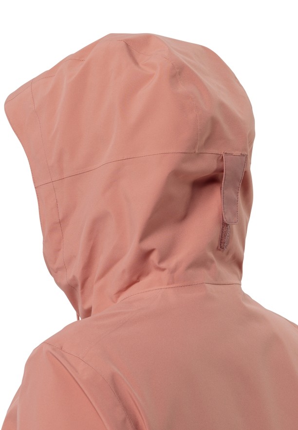 Pink Women Jack Wolfskin Weiltal 2l Rain Jackets | 35789083