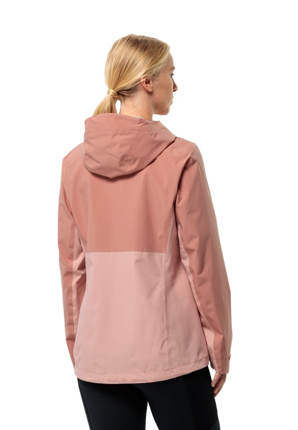Pink Women Jack Wolfskin Weiltal 2l Rain Jackets | 35789083