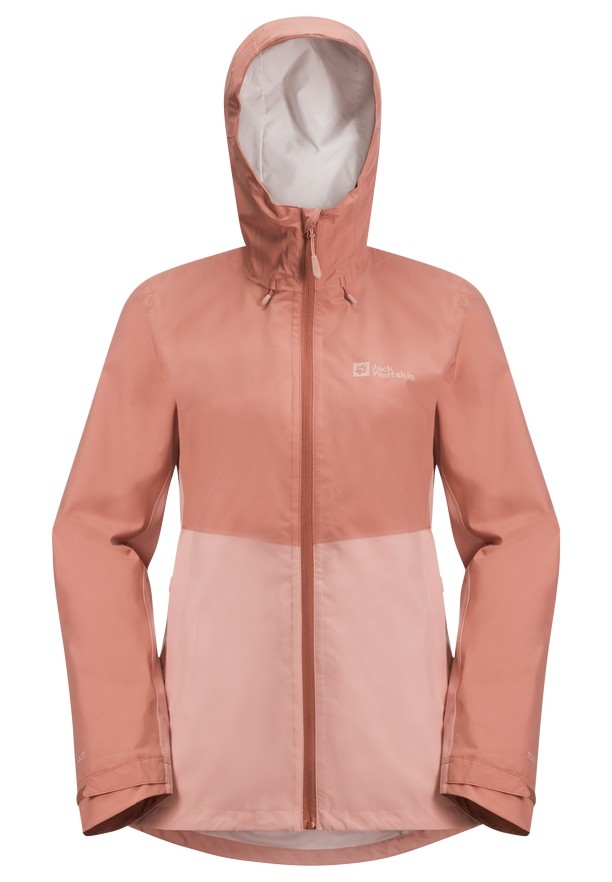 Pink Women Jack Wolfskin Weiltal 2l Rain Jackets | 35789083