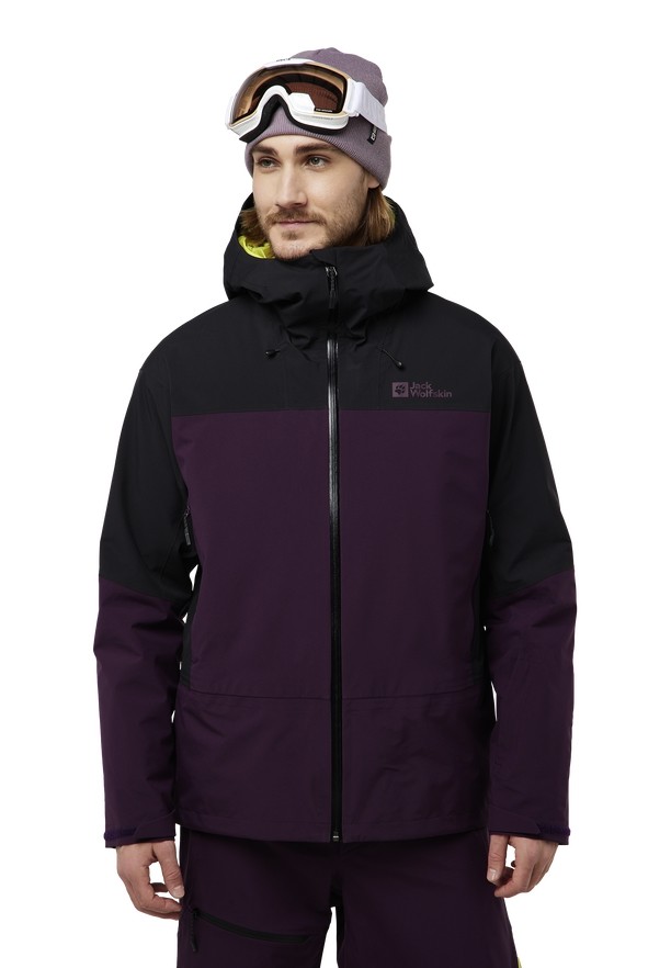 Purple Men Jack Wolfskin Alpspitze Tour 3l Ski Jackets | 19470918