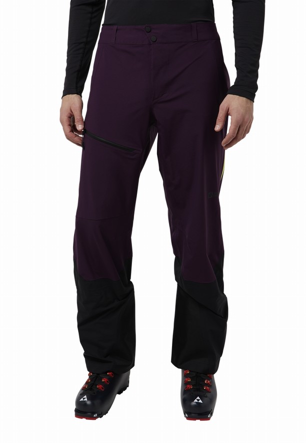 Purple Men Jack Wolfskin Alpspitze Tour 3l Pants | 92116069
