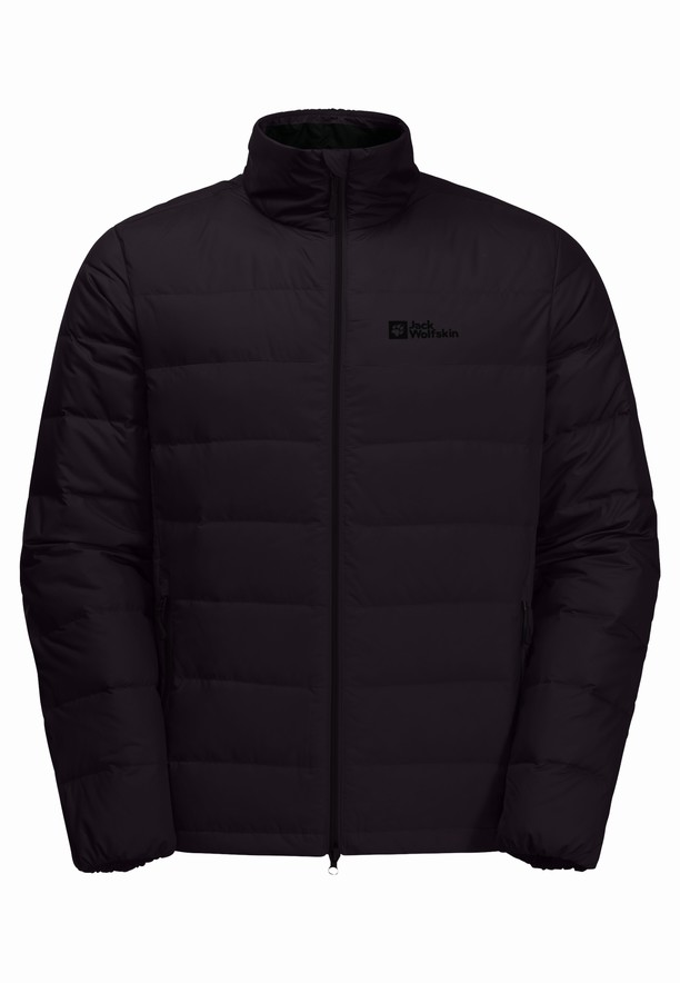 Purple Men Jack Wolfskin Ather Down Jackets | 47047975