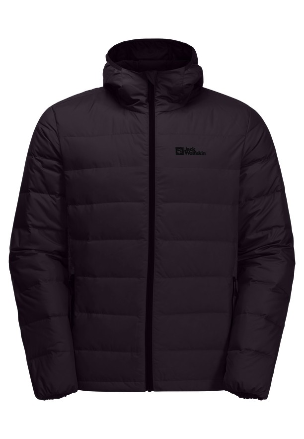 Purple Men Jack Wolfskin Ather Hoody Down Jackets | 27954287
