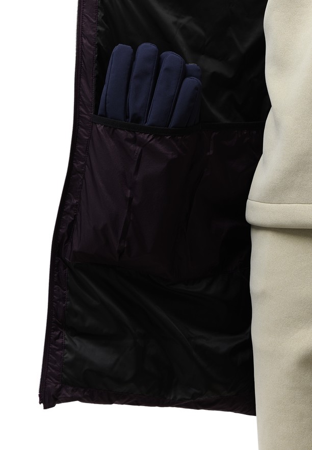 Purple Men Jack Wolfskin Wandermood Down Coats | 65578608