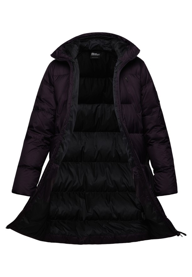 Purple Men Jack Wolfskin Wandermood Down Coats | 65578608