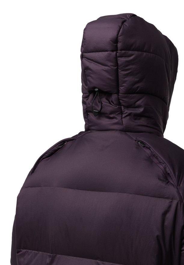 Purple Men Jack Wolfskin Wandermood Down Coats | 65578608