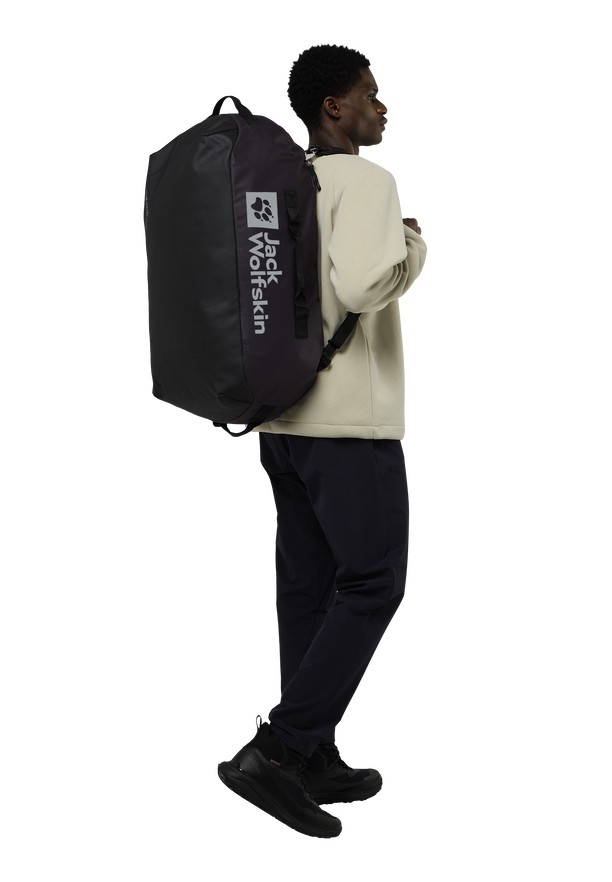 Purple Women Jack Wolfskin All-in 65 Duffle Bags | 67451890