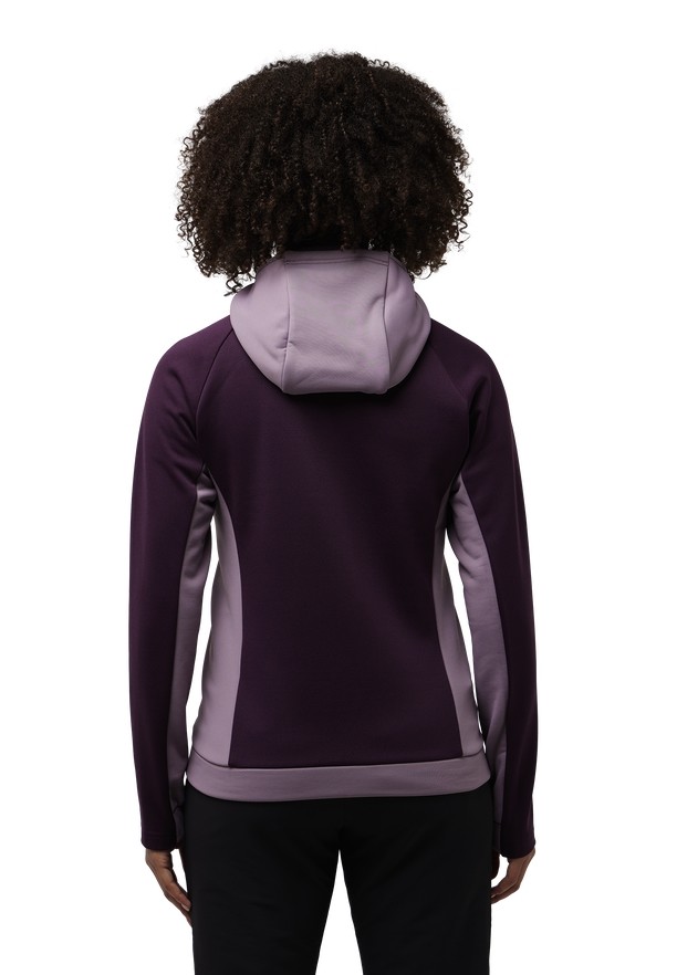 Purple Women Jack Wolfskin Alpgrat Xt Fleece Jackets | 28212370