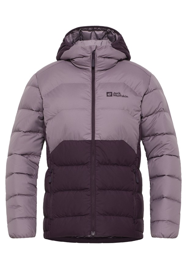 Purple Women Jack Wolfskin Ather Down Jackets | 33820301