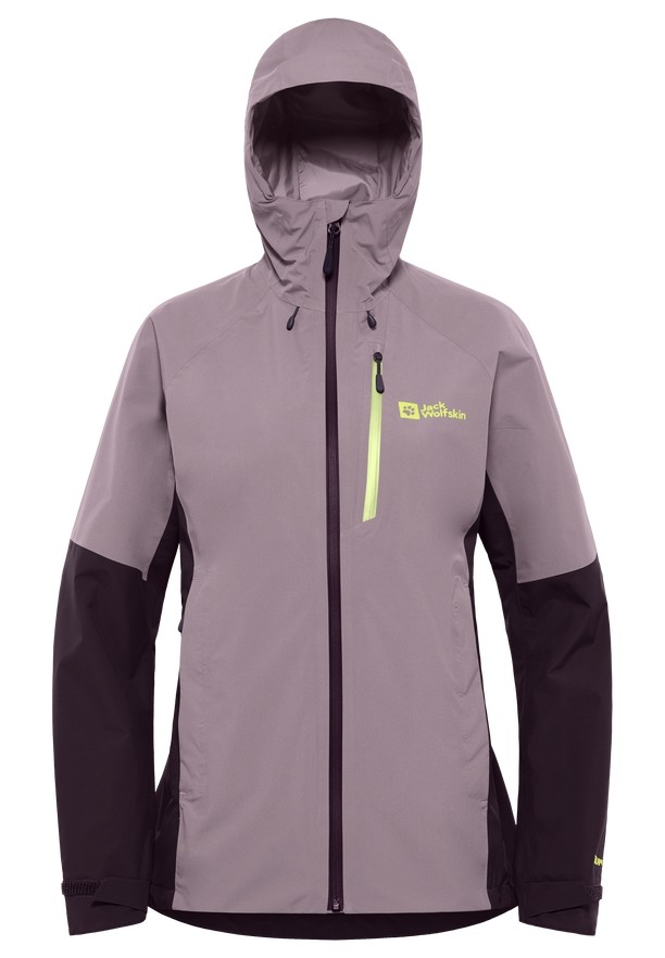 Purple Women Jack Wolfskin Eagle Peak 2l Rain Jackets | 57330248