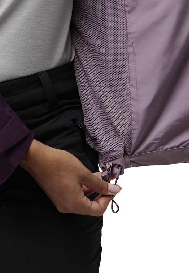Purple Women Jack Wolfskin Eagle Peak 2l Rain Jackets | 57330248