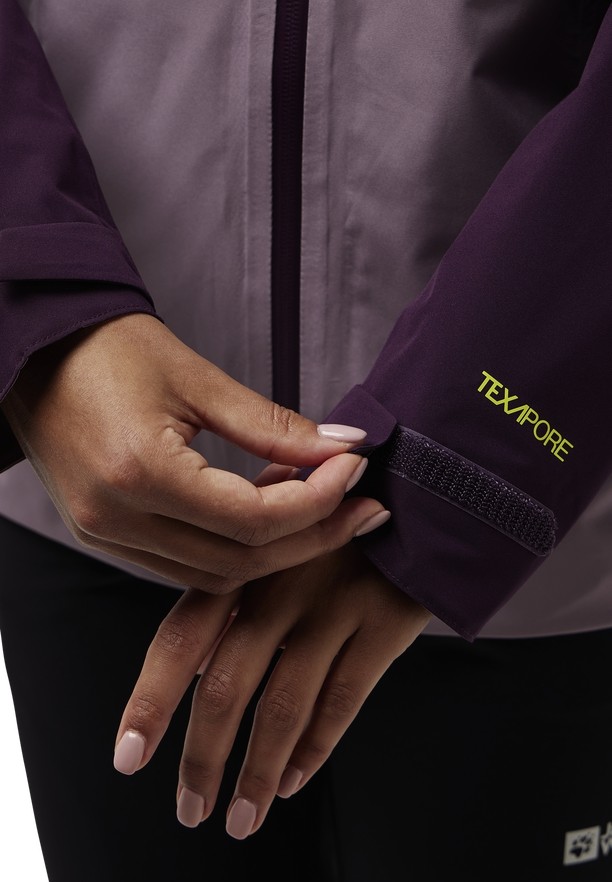 Purple Women Jack Wolfskin Eagle Peak 2l Rain Jackets | 57330248