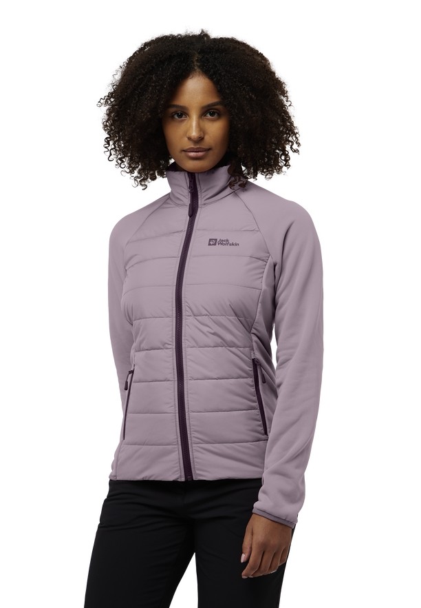 Purple Women Jack Wolfskin Glaabach 3in1 Jackets | 57765670