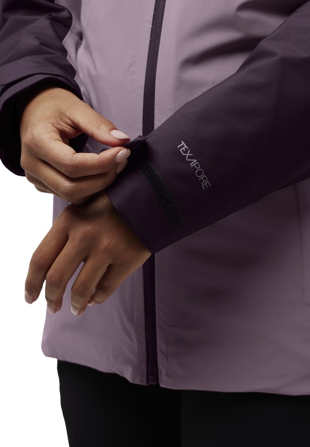 Purple Women Jack Wolfskin Hunberg 3in1 Jackets | 20500014