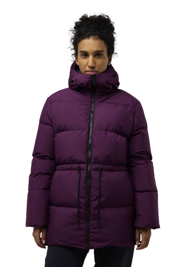 Purple Women Jack Wolfskin Kirschallee Winter Jackets | 47783978