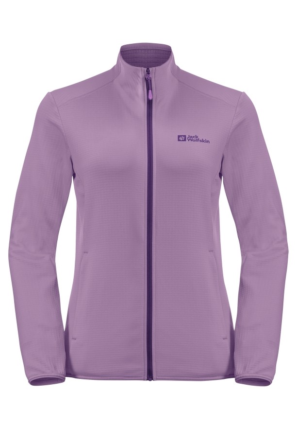 Purple Women Jack Wolfskin Kolbenberg Fz Fleece Jackets | 79875521