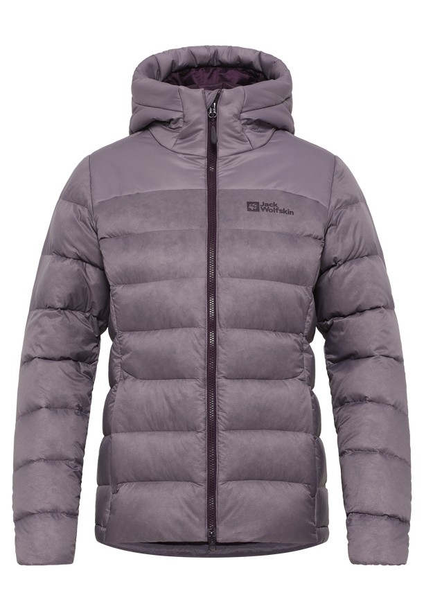Purple Women Jack Wolfskin Nebelhorn Down Jackets | 34664753