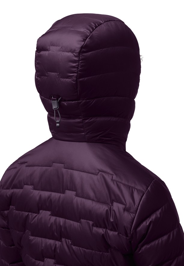 Purple Women Jack Wolfskin Passamani Down Jackets | 67685082