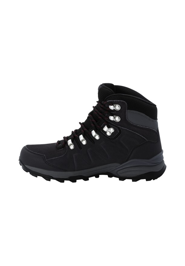 Purple Women Jack Wolfskin Refugio Texapore Mid Hiking Shoes | 26012852