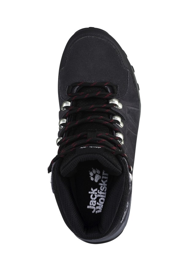Purple Women Jack Wolfskin Refugio Texapore Mid Hiking Shoes | 26012852