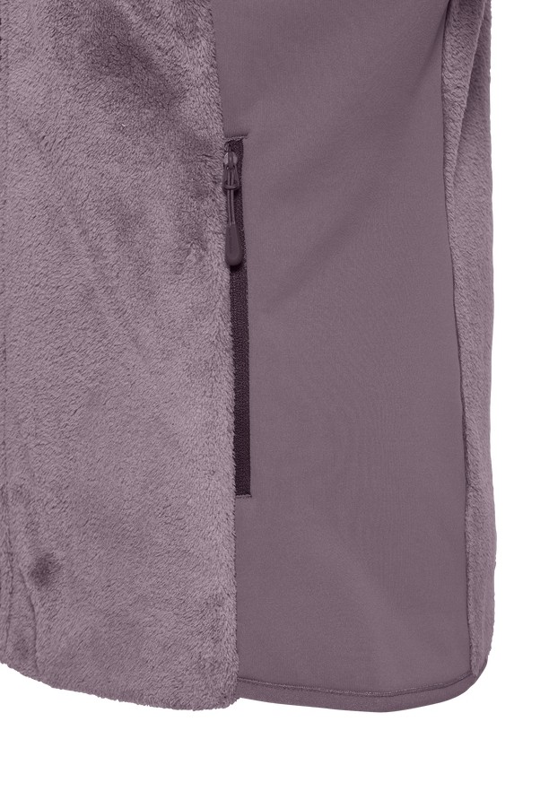 Purple Women Jack Wolfskin Rotwand Fz Fleece Jackets | 87367006