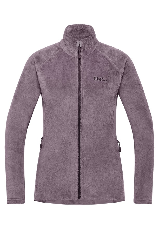 Purple Women Jack Wolfskin Rotwand Fz Fleece Jackets | 87367006