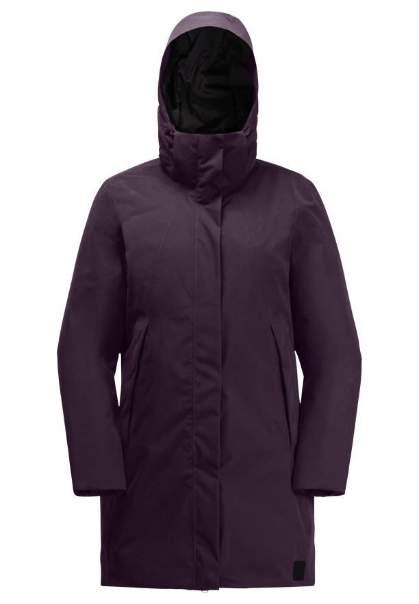 Purple Women Jack Wolfskin Salier Coats | 22436548