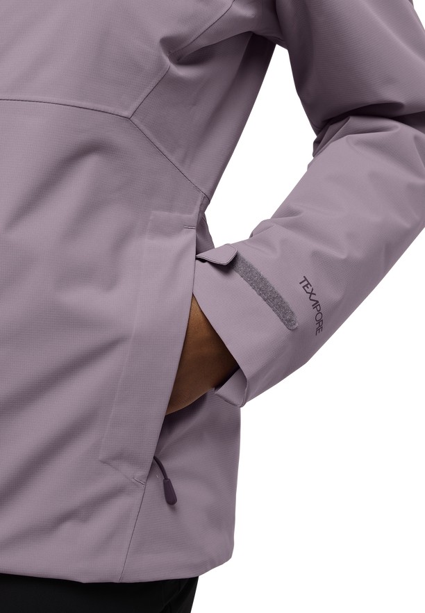 Purple Women Jack Wolfskin Wisper Ins Winter Jackets | 79943091