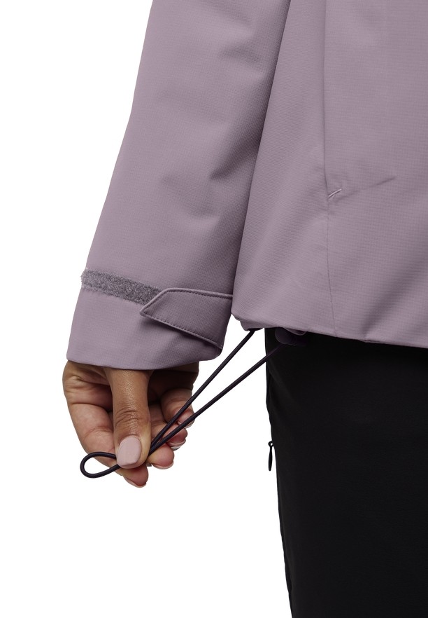 Purple Women Jack Wolfskin Wisper Ins Winter Jackets | 79943091