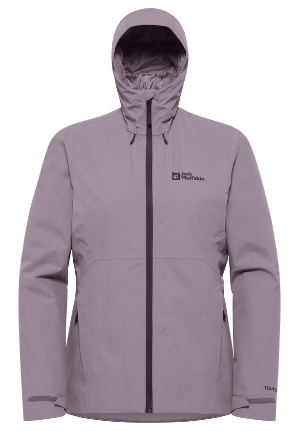 Purple Women Jack Wolfskin Wisper Ins Winter Jackets | 79943091