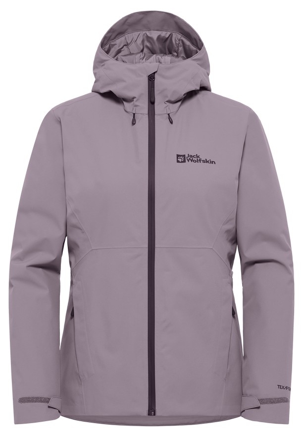 Purple Women Jack Wolfskin Wisper Ins Winter Jackets | 79943091