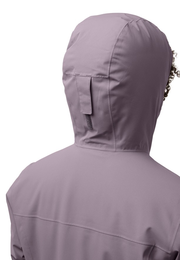 Purple Women Jack Wolfskin Wisper Ins Winter Jackets | 79943091